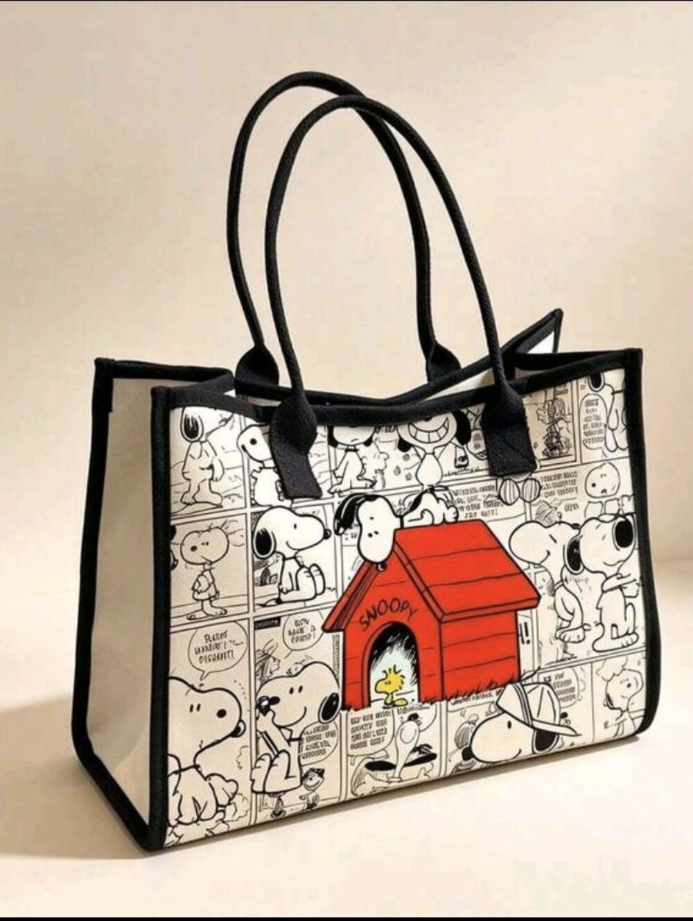 Snoopy Canvas Tote Bag